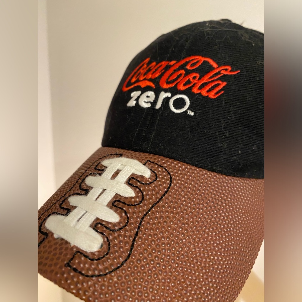 Coca-Cola Zero Football Hat 🏈